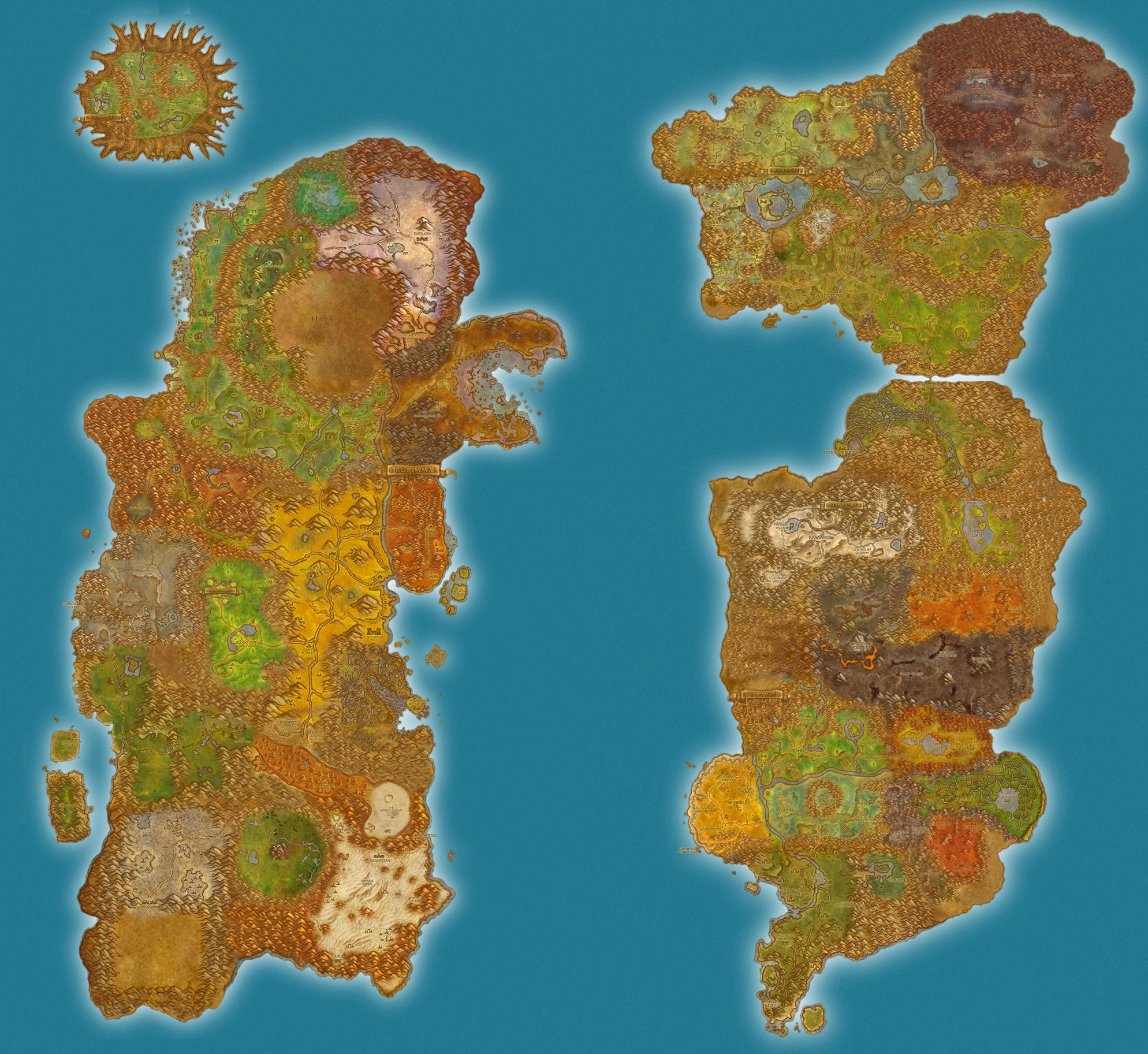 mapa wow bez datadisku