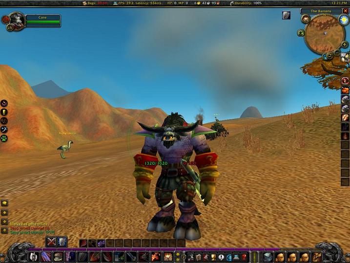 tauren ve hře